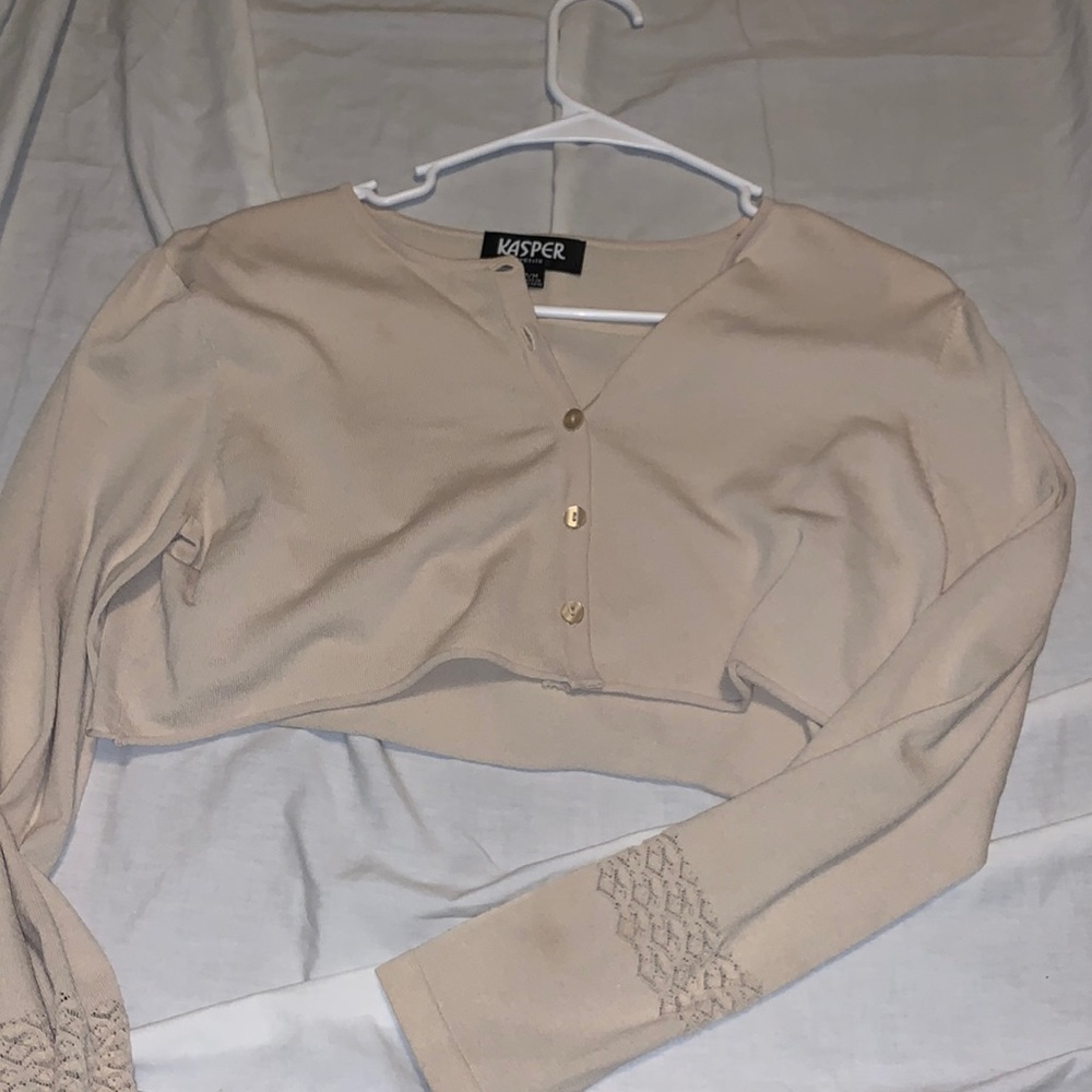 Cropped cardigan
